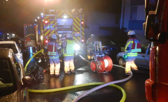 Kellerbrand in Lüdenscheid