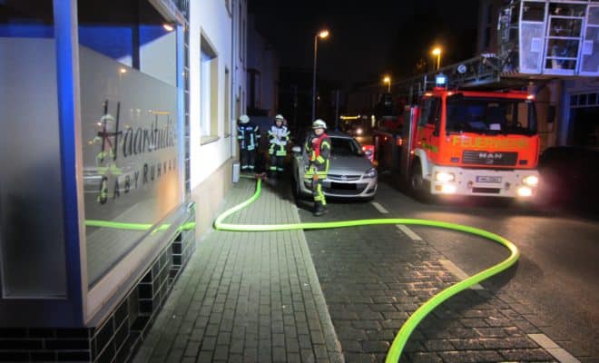 Wohnungsbrand Dohne Muelheim