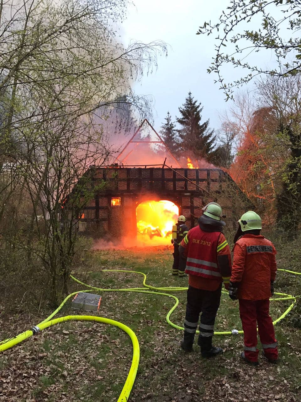 Wohnhausbrand Nienburg