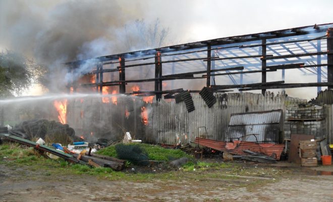 Scheunenbrand Neuenkirchen