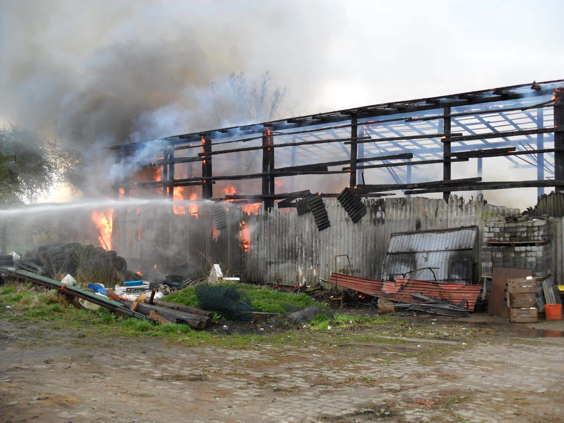 Scheunenbrand Neuenkirchen