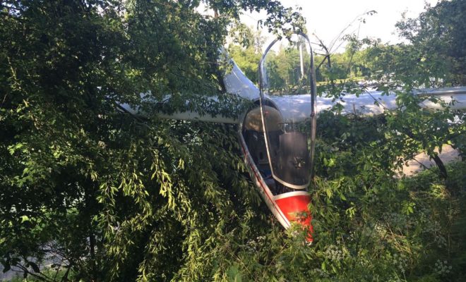 Absturz Segelflugzeug
