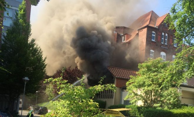 Feuer Notstromgebäude Dortmund