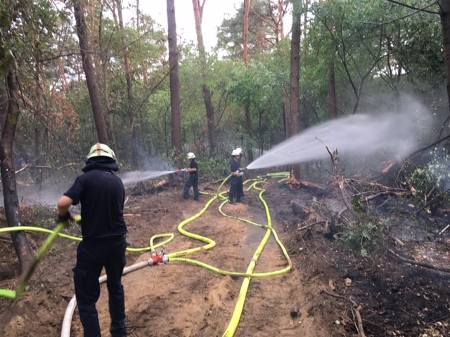 Waldbrand Straelen