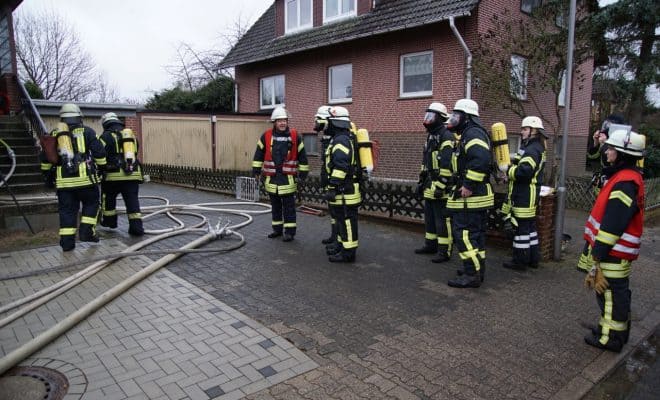 Zimmerbrand in Bleckede