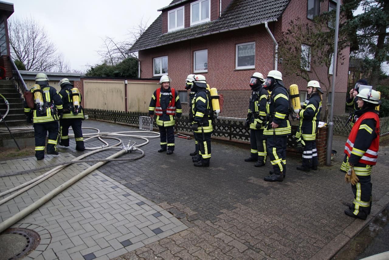 Zimmerbrand in Bleckede